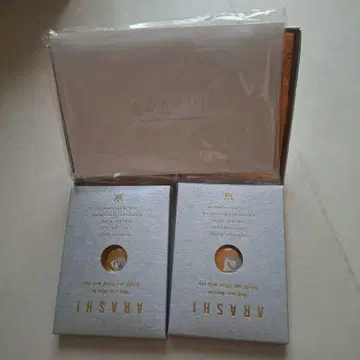 아라시 ARASHI 5x20 팬클럽 기념품 2개 세트 스와로브스키