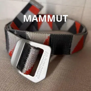 MAMMUT 마무트 벨트 기하학 패턴 클라이밍 등산 아웃도어