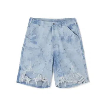 LHP WL/TIE-DYE WKNEE SHORTS 하프 팬츠 데님