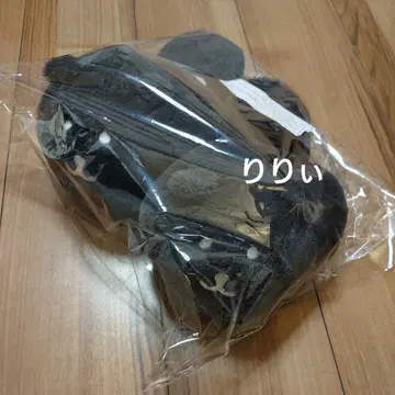 나가노 마켓 블랙 일색 봉제 인형 복권 C상 쫀득곰 슬리퍼