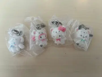 산리오 메지루시 액세서리 포근포근 스노우