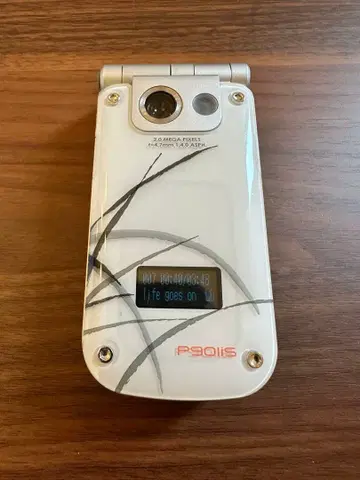구형 휴대폰 휴대폰 모형 전시품 모형 헤이세이