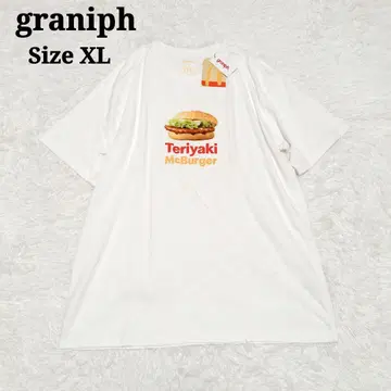 graniph 그라니프 맥도날드 테리야키 맥버거 콜라보 T셔츠