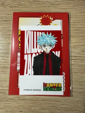 특전 미니 브로마이드 키루아 HUNTER x HUNTER