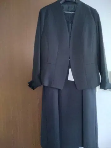 블랙 포멀 자켓 팬츠 풀오버 원피스 4종 세트 미사용 새상품