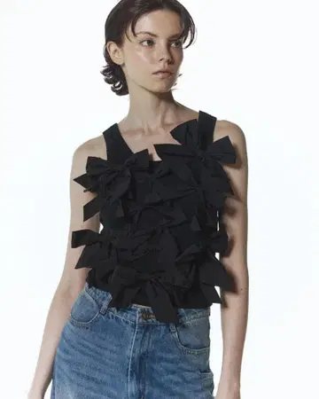 Bibiy RIBBON MANIA TANK TEE 완판템