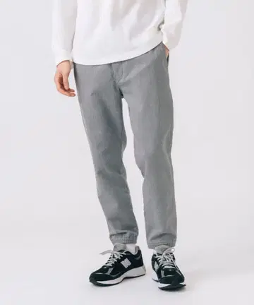 BEAMS HEART_스포티 이지 팬츠_GREY_M