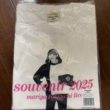 다케우치 마리야 souvenir 2025 티셔츠 S 사이즈