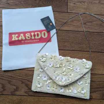 KASIDO BY HEMALI SHAH 비즈 자수 파티 백