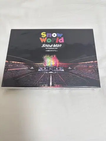 [정품] FC 한정판 SnowMan SnowWorld Blu-ray
