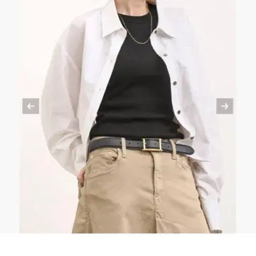 L'Appartement MINITZ 미니지 SHORT SHIRT 셔츠