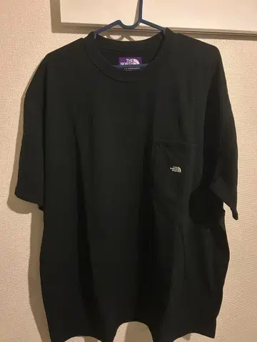 THE NORTH FACE PURPLE LABEL 블랙 티셔츠