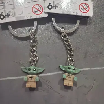 LEGO 스타워즈 그로구 키체인 2개 세트 레고