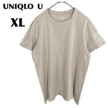 UNIQLO/유니클로 [ XL ] 티셔츠/컷소 반팔 무지 U넥