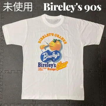 새상품 레어 빈티지 바야리스 오렌지 기업T셔츠 레트로 90s y2k
