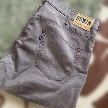 EDWIN 403 COOL-FLEX 데님 팬츠 사이즈 38인치 그레이