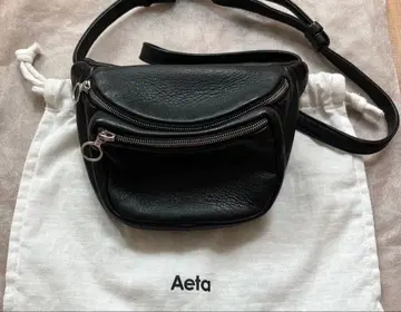 Aeta 아에타 레더 웨스트 파우치 S 수납 가방 포함