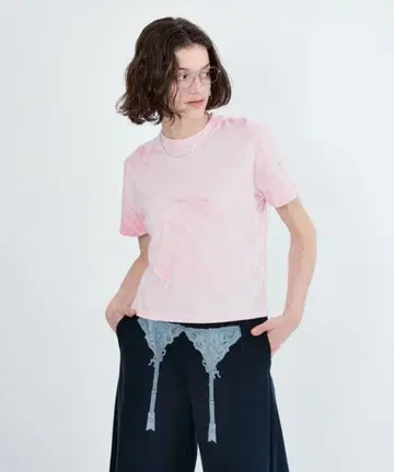 ADAM ET ROPE M TO R CROPPED PACK TEE