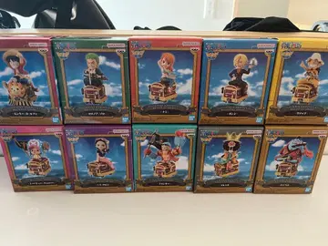 ONEPIECE 월드 컬렉션 무기와라 스토어 ALL ABOARD! 전 10종 세트