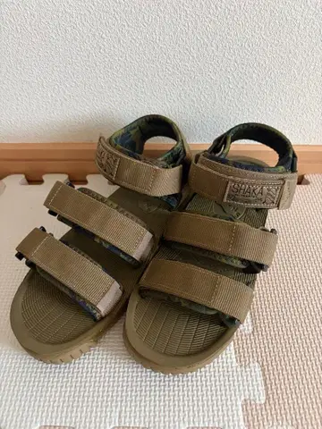 SHAKA 샌들 브라운 카모플라쥬
