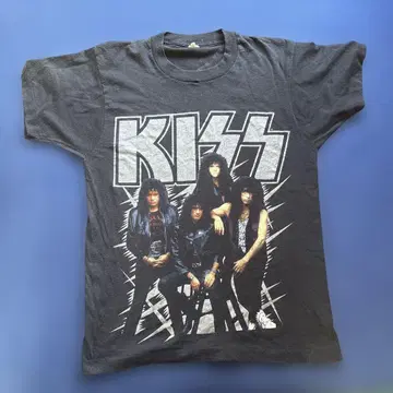 KISS 1990년 키스 T셔츠 빈티지 구제 의류