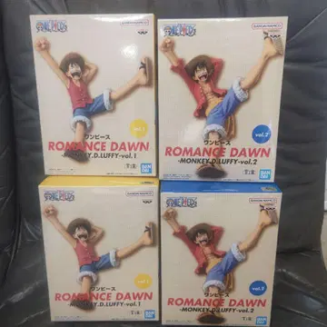 [배송비 포함 미개봉] 원피스 피규어 ROMANCE DAWN 루피 2종 4체