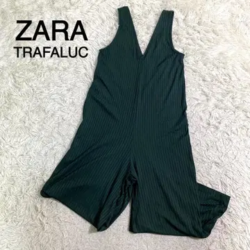 ZARA TRAFALUC 당구 그린 스트라이프 디자인 살로펫