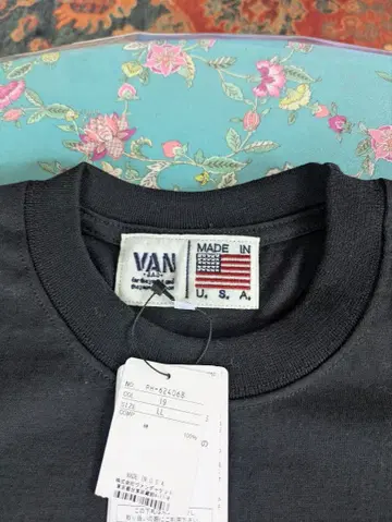 VAN JAC 티셔츠 블랙 LL 새상품