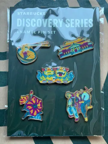 [ 새상품 미개봉 ] 스벅 Discovery Series 핀 배지 세트 오키나와