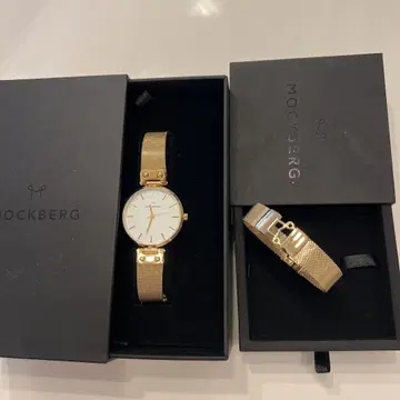 MOCKBERG 손목시계 & 블레스 골드