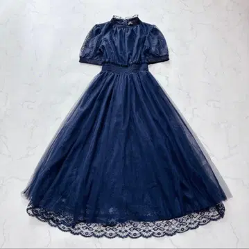 컨디션 최상 24SS 에밀리아 위즈 Etoile bleue 레이스 드레스