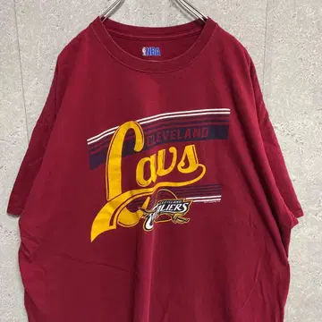 NBA 클리블랜드 캐벌리어스 프린트 빅사이즈 T셔츠 2XL