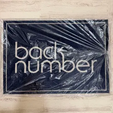 back number 일요일 러그 현관 매트