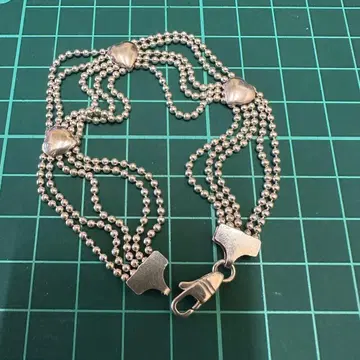 silver925 하트 팔찌