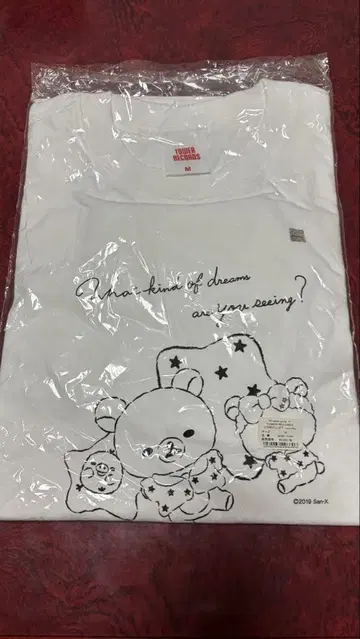 리락쿠마 TOWER RECORDS 티셔츠 M 사이즈