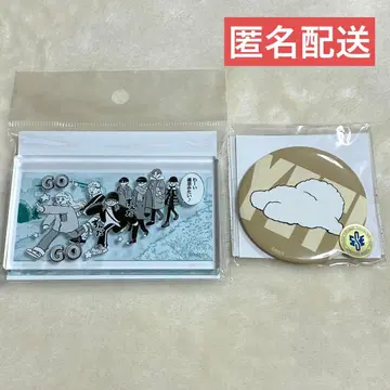 정반대인 너와 나 코마 플레이트 스탠드 아크릴 블록 예티 캔뱃지 세트