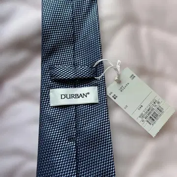 새상품 D'URBAN 넥타이 실크 혼방 네이비