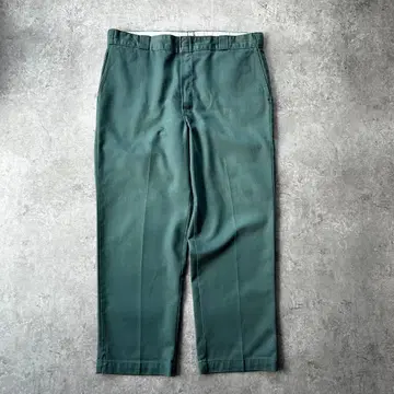 80s 디키즈 워크 팬츠 USA제 치비택 링컨 그린 42W