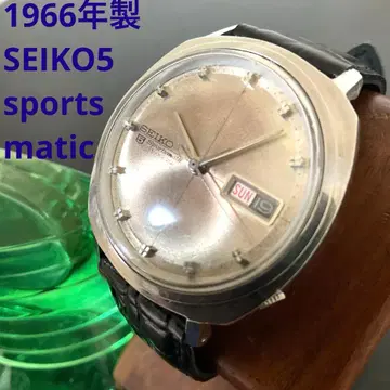 세이코 세이코5 스포츠매틱 자동 와인딩 작동