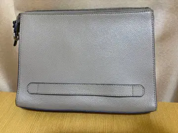 FURLA 클러치백 가죽 그레이