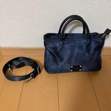 pluson 카모 패턴 2WAY 숄더백