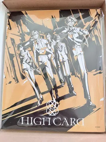 HIGH CARD 캔버스 보드