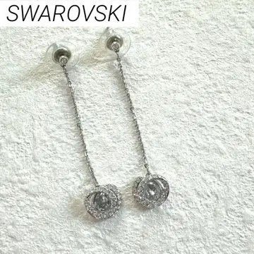 SWAROVSKI 스와로브스키 귀걸이 [양쪽 귀용] 클리어 스와로브스키