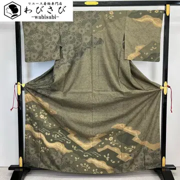 츠케사게 조염 형염 꽃+덩굴 패턴 톨 사이즈 K-4272
