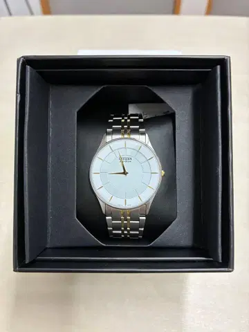 [새상품급] CITIZEN 에코 드라이브 얇은 타입 슬림 남성용 손목시계 AR3014-56A