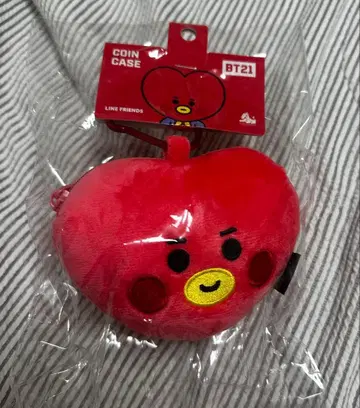 BT21 TATA 봉제 인형 코인 케이스