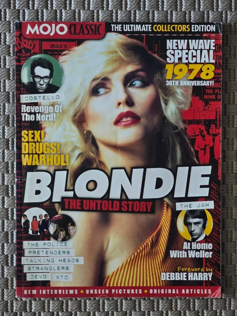 매거진 BLONDIE 블론디 - MOJO Classic Magazine 1978