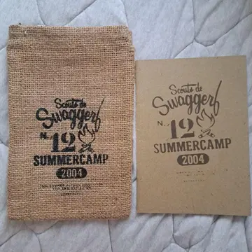 초레어 SWAGGER 2004SA 카탈로그 SUMMERCAMP 린넨 가방 포함