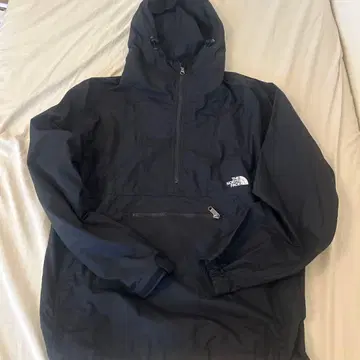 THE NORTH FACE 하프 지퍼 나일론 자켓 블랙 L