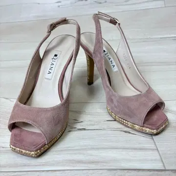 [ DIANA ] 다이애나 백 스트랩 샌들 펌프스 21.5cm 새상품급